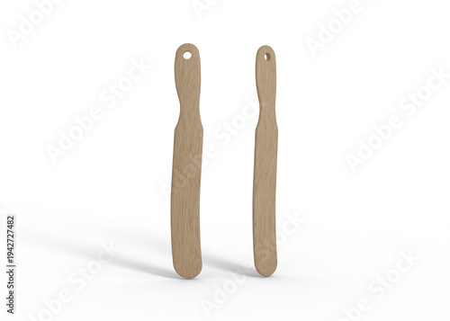 Kitchen Dough Spatula Mockup