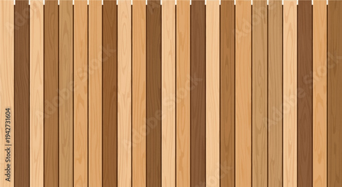 Wooden Slats Background Texture.