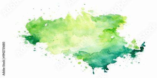 Colorful abstract watercolor background vector illustration featuring artistic ink splashes, grunge paint textures, and vibrant brush stains on paper