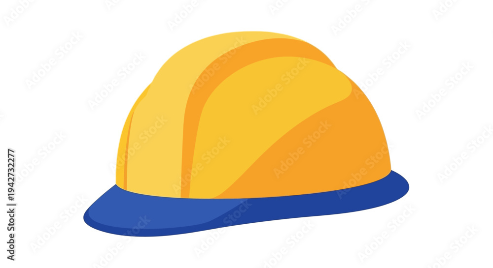 Fototapeta premium Yellow Hard Hat Safety.