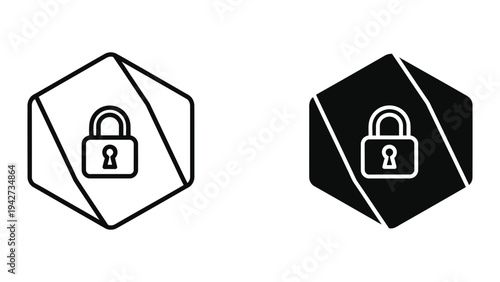 Lock Shield Security Icon Commercial