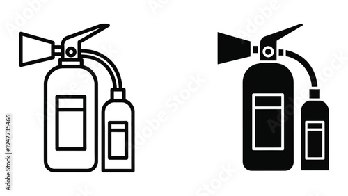 Fire Extinguisher Safety Device Commercial Icon