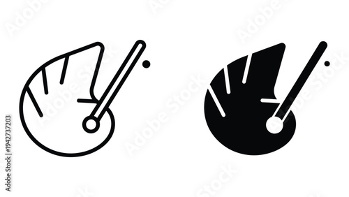 Speedometer Gauge Icon Performance Indicator