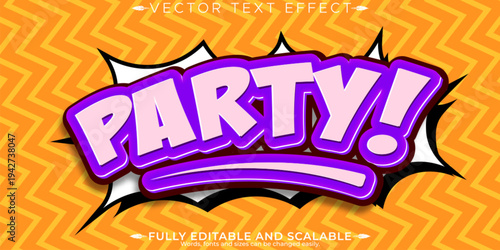 Comic book text effect, editable cartoon and pop art text style