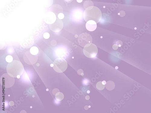 キラキラとカラフルな光が射しこむ抽象的な背景素材