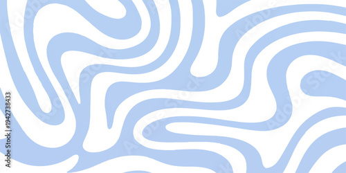An artistic abstract blue background featuring seamless wave patterns and swirling light curves in a vector illustration design for a water-themed backdrop wallpaper