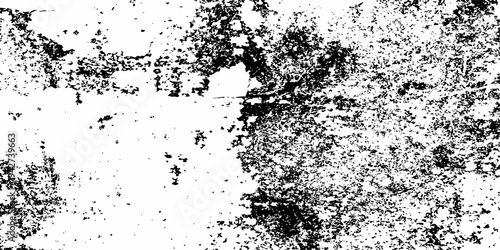 An abstract black ink grunge background vector illustration featuring a splat paint texture with a dirty spray border and artistic splatter stains on a decorative paper pattern wallpaper design