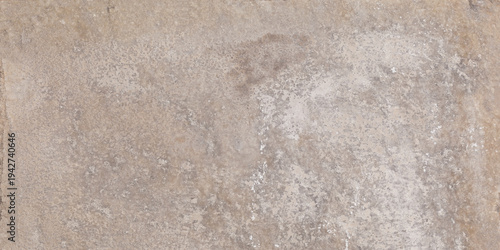 The rough surface of a stone slab with a concrete hue. Design for porcelain tiles