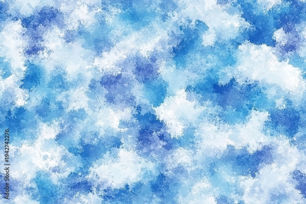 Fototapeta premium Gentle Winter Ice Texture with Delicate Snowflakes Pattern and Subtle Grain for Artistic Backdrops