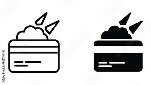 Credit Card Payment Symbol Success Vector