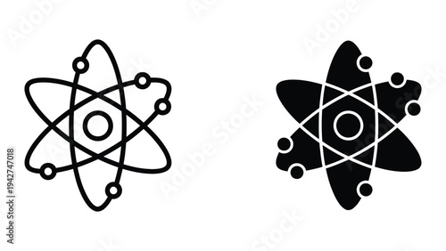 Atom Science Symbol Technology Concept