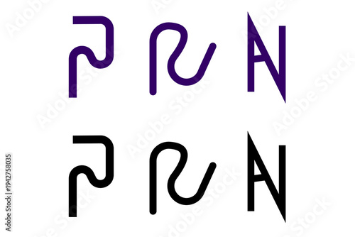 Minimalist Letterform Logo Set