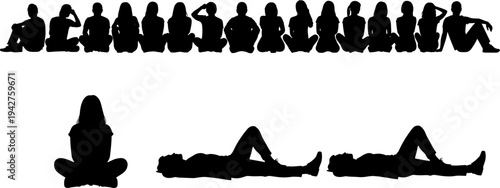 odern trendy casual and formal clothing for fashion retail social lifestyle vector