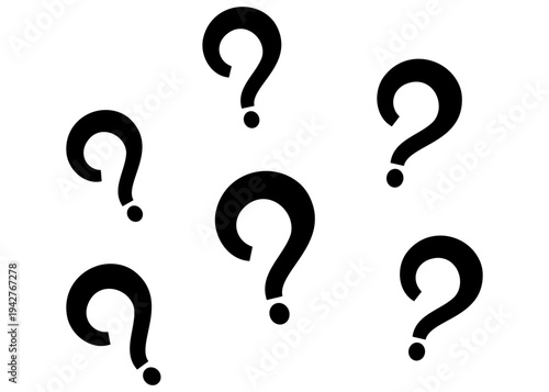 クエスチョンマークのイラスト