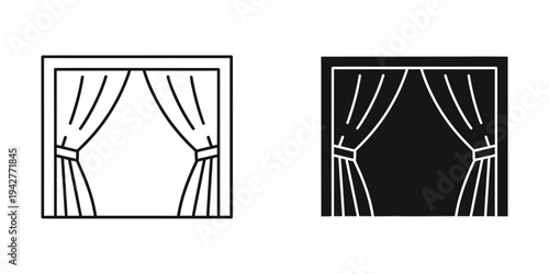 Stage Curtains Opening Reveal Commercial Context