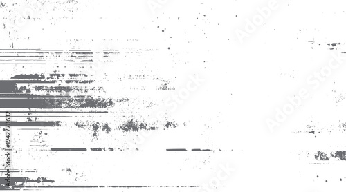 Grey distressed texture with horizontal lines and scattered dots grunge abstract background