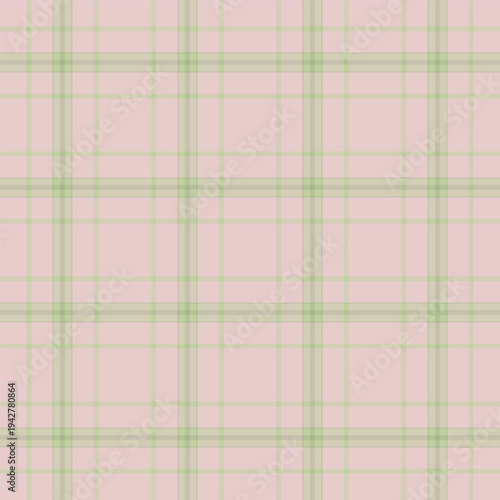 Manufacture textile check seamless, large vector plaid texture. Row pattern background tartan fabric in light and pastel colors.