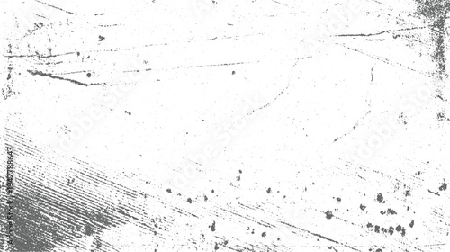 Grungy distressed textured background with scattered dark speckles and linear scratches grunge