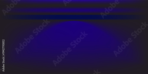 Abstract gradient podium background. blue empty 3d studio backdrop. Clean scene for product presentation mockup template. Vector illustration.