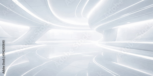 A soft abstract blue background with white winter lines creates a cold nature pattern of light ice and water texture