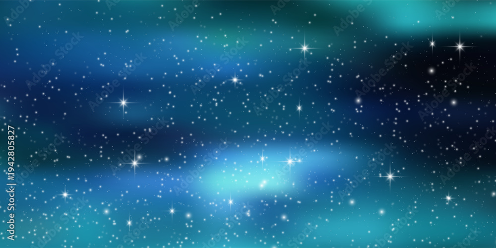 Obraz premium Star universe background, Stardust in deep universe, Milky way galaxy, Vector Illustration. Eps10