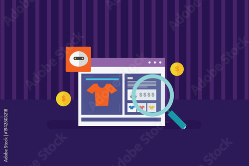 AI scans products on ecommerce platform to display product descriptions, pricing and related products to customers