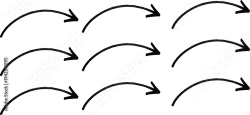 A collection of flying black halloween bat silhouettes and wild bird illustrations featuring a set of wings in a nature design vector