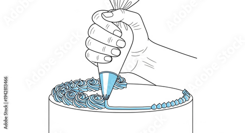 Hand Planting Seeds in Soil Container.