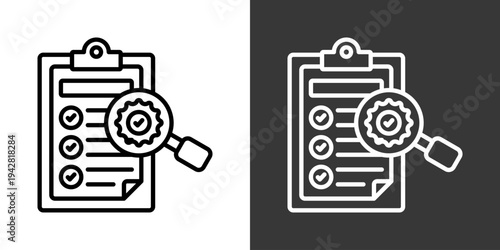 Quality Standard Icon Set Vector Collection Isolated In Black And White