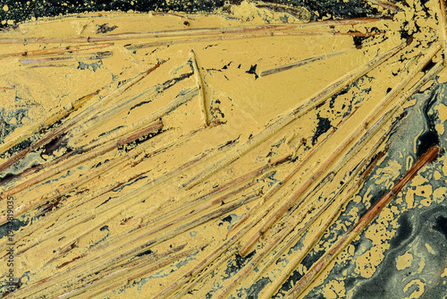 Abstracción de cañas sobre agua