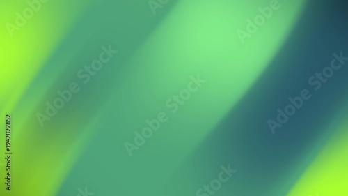 Abstract vibrant blurred background with gradient shades of green and turquoise for creative design projects and modern digital art applications