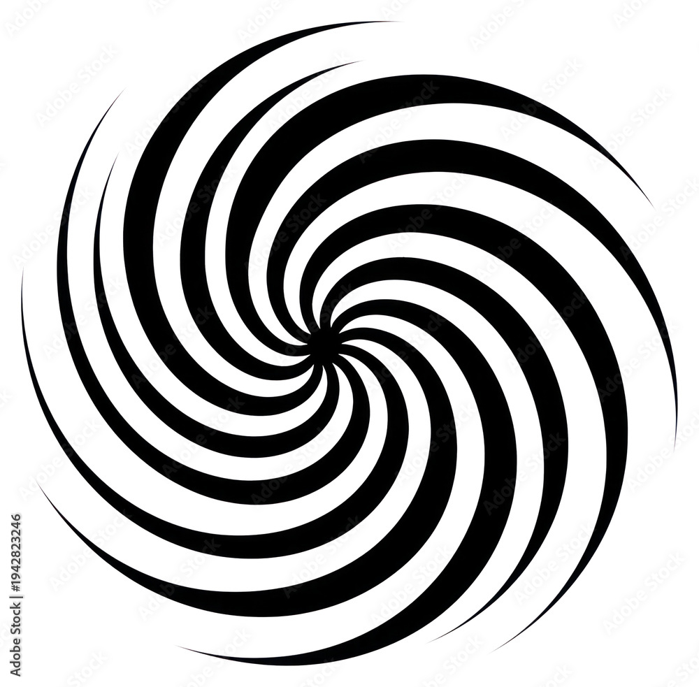 Obraz premium PNG Spiral elements icon spiral abstract pattern.