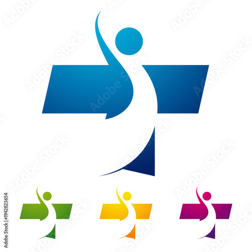 logo santé médecin kinésithérapeute hôpital clinique soin pharmacie