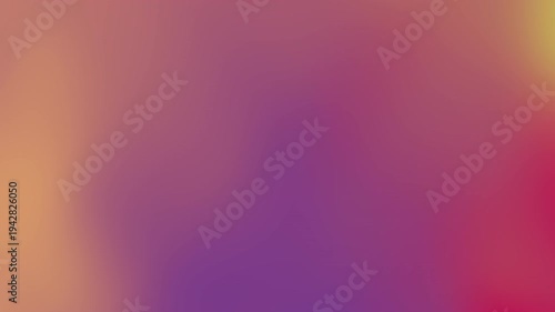 Abstract Colorful Background with Blurred Shapes and Smooth Gradients in Vibrant Hues of Pink, Purple, and Yellow for Creative Designs and Artistic Projects
