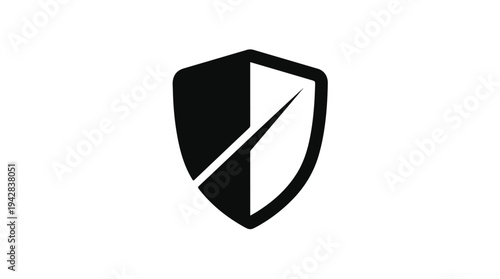 Shield Icon Vector Graphic Symbol Security Protection.