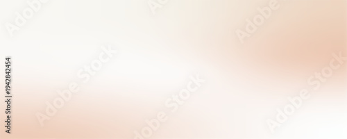 Pink, and nacre peach, with rose gold gradation. Plain cream gradient and creamy abstract brown texture. Soft and elegant fashion beige wall with neutral shadow. Vector nacre golden rose backdrop.