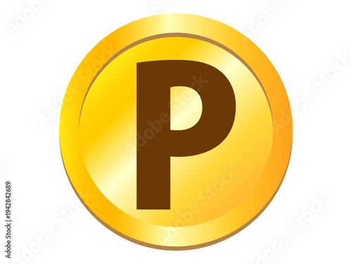 	ポイントのコインのイラスト素材