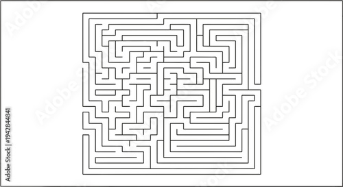 complex maze puzzle