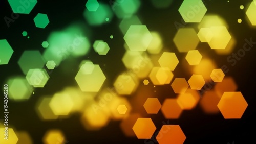 The picture shows a beautiful natural landscape with green hills and a clear blue sky. In the middle of the field, a group of deer is grazing peacefully. Tall trees surround the area, and a small rive