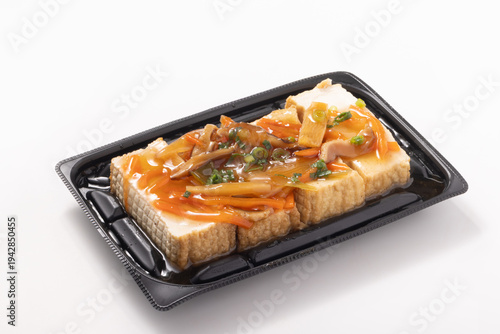 厚揚げ　タケノコあんかけ