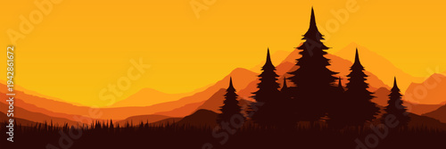 Minimalist outdoor adventure backdrop for corporate travel email header and web landing page