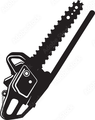 Chainsaw Silhouette