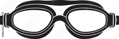 Swimming Goggles Silhouette