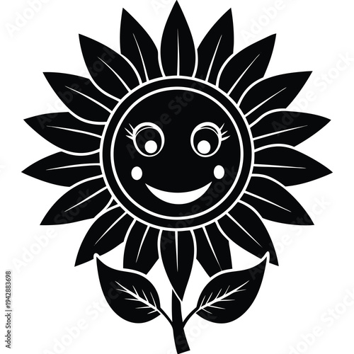 Black lions head with spiky mane on looking fierce