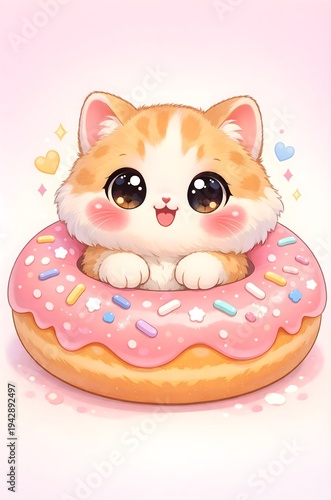 kawaii cat, cute cat
