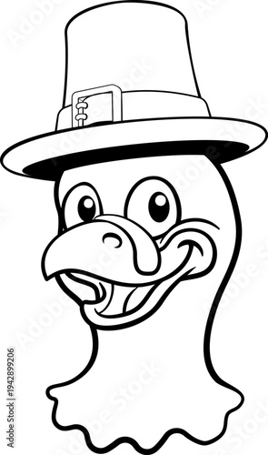 A turkey pilgrim hat Thanks...