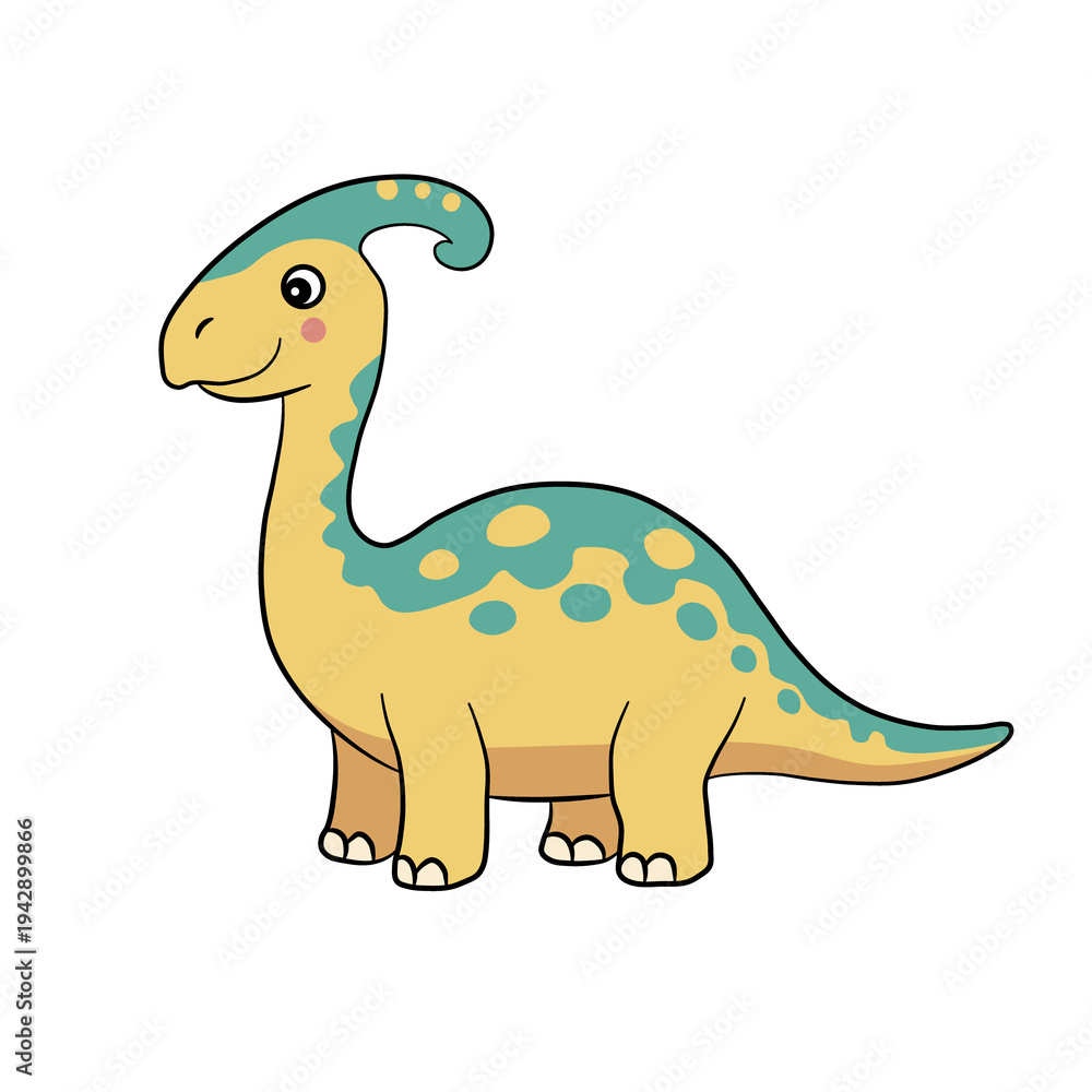 Fototapeta premium dinosaur cartoon 