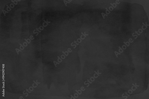 Watercolor black grunge background design