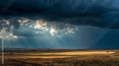 storm meeting sunlight 