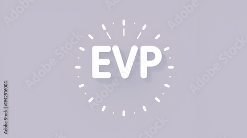 EVP icon, Employee value proposition line vector